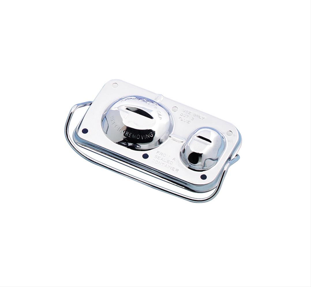 Mr Gasket MG5271 Chrome Master Cyl Cover Gm