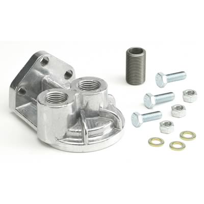 Mr Gasket MG7693 Remote Oil Filter Brkt-Single