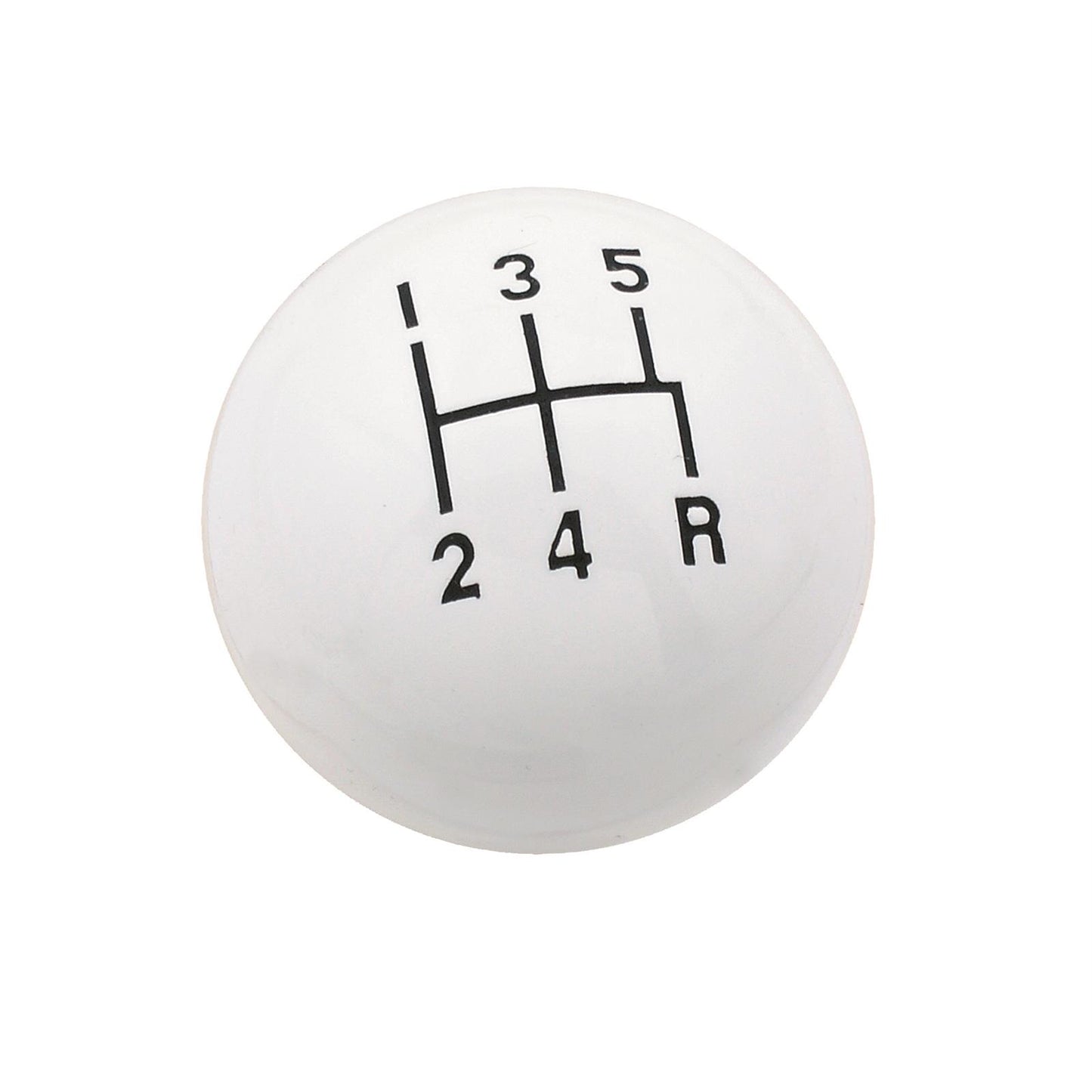 Mr Gasket MG9619 Knob 5 Speed Cl Wht 3/8-16 Unc