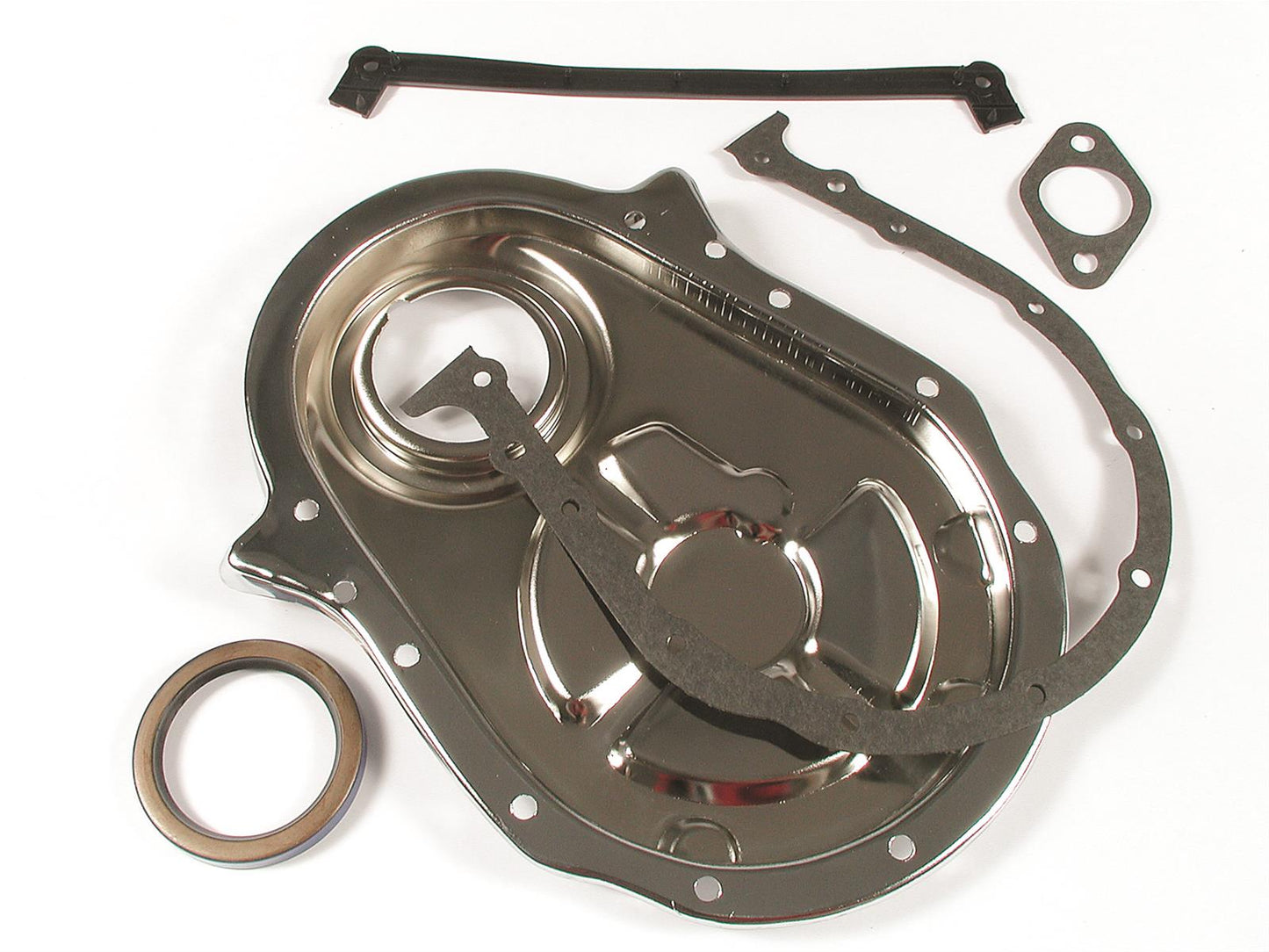Mr Gasket MG4591 Chrome Tim Cvr Chev BBhev Kit 65-90
