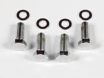 Mr Gasket MG2508 Chrome Hex V/C Bolts 5/16-18X3/4