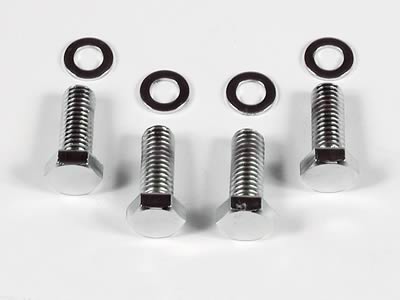 Mr Gasket MG2505 Chrome V/C Bolts 5/16-18X1" Hh