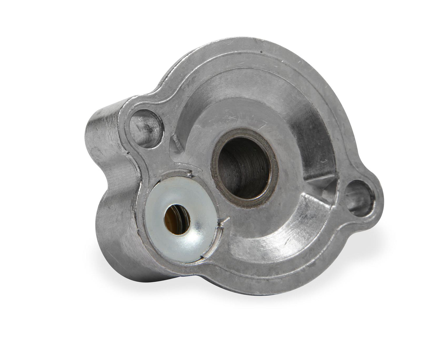 Mr Gasket MG1272 Adapter Oil Filter Bypass Bolt-On Aluminium Natural 13/16-16 In. Thread Each
