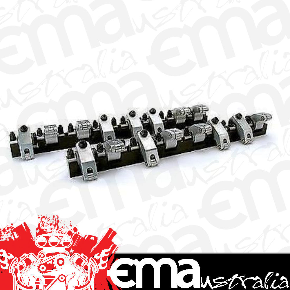 Chev/Holden LS1, LS2, LS6 Series V8 (See notes) ALUMINIUM SHAFT ROLLER ROCKERS 1.8:1 CHEV GM COMP Cams CO1501