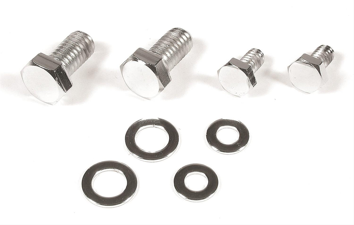 Mr Gasket MG4987 Chrome Fp Bo Blts Sb Chev
