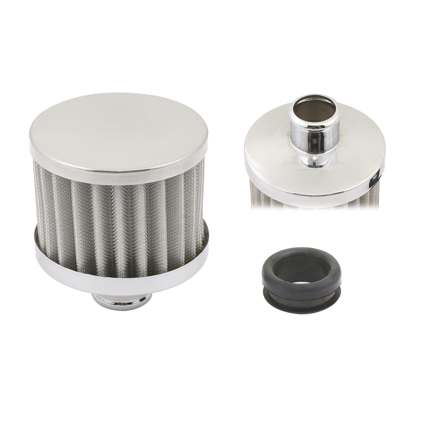 Mr Gasket MG2049G Breather Hp Push In White