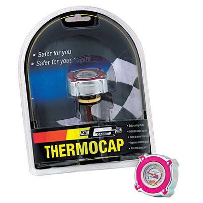 Mr Gasket MG2473R Import Thermocap 16 Psi-Red