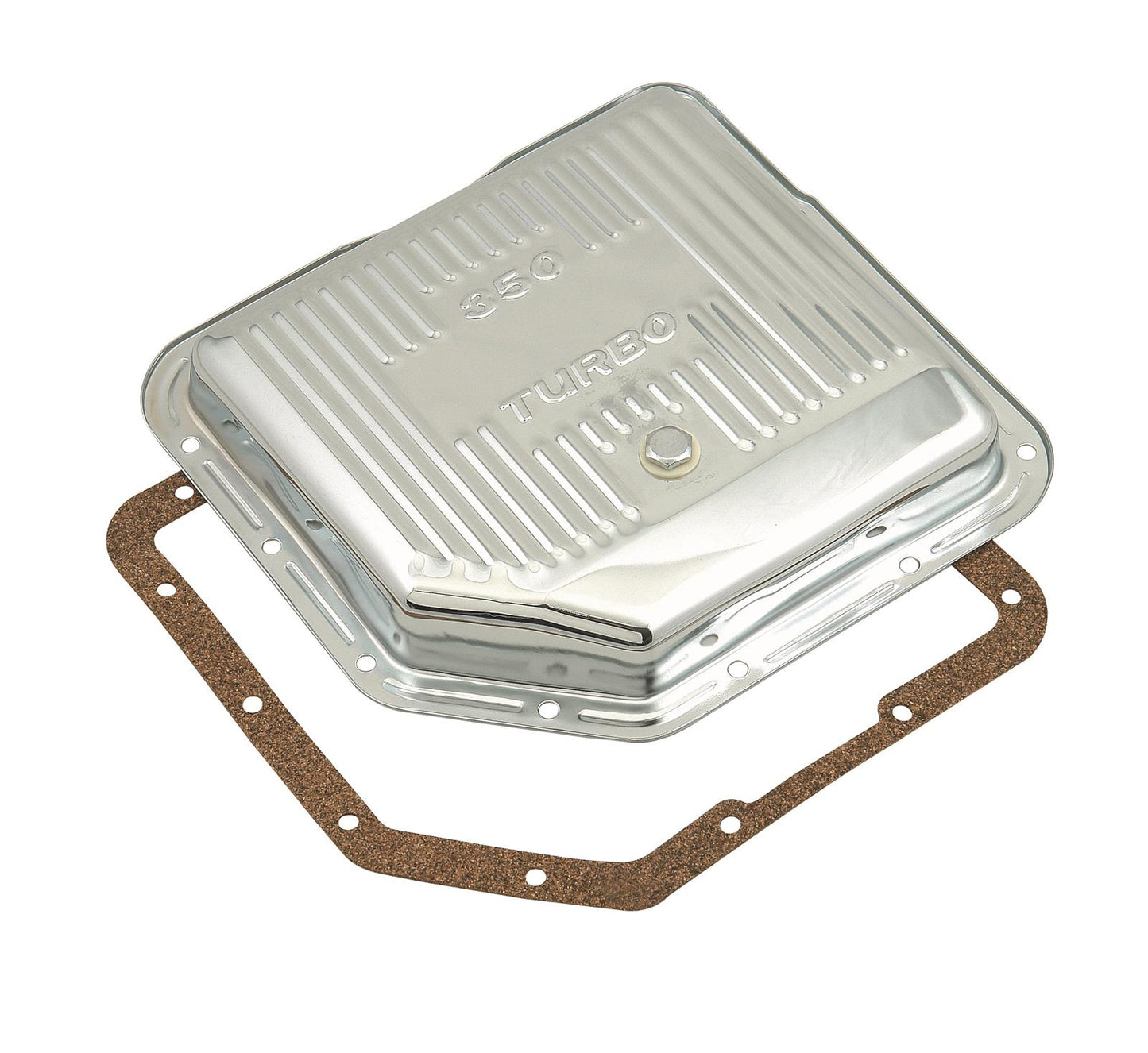 Mr Gasket MG9761 Th350 Chrome Transmission Pan W/Gasket