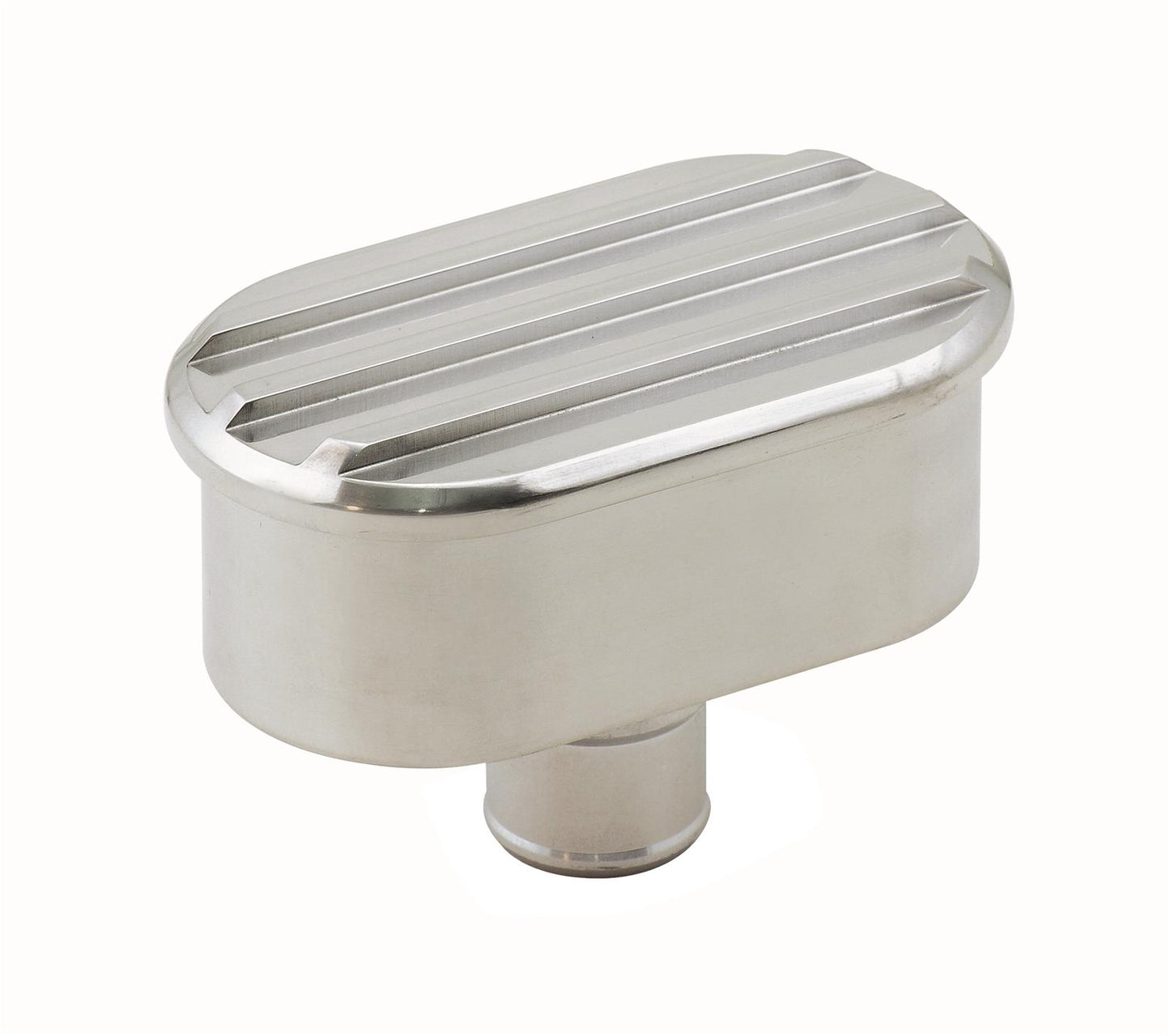 Mr Gasket MG9186G Breather Oval Push-In Pol Alum
