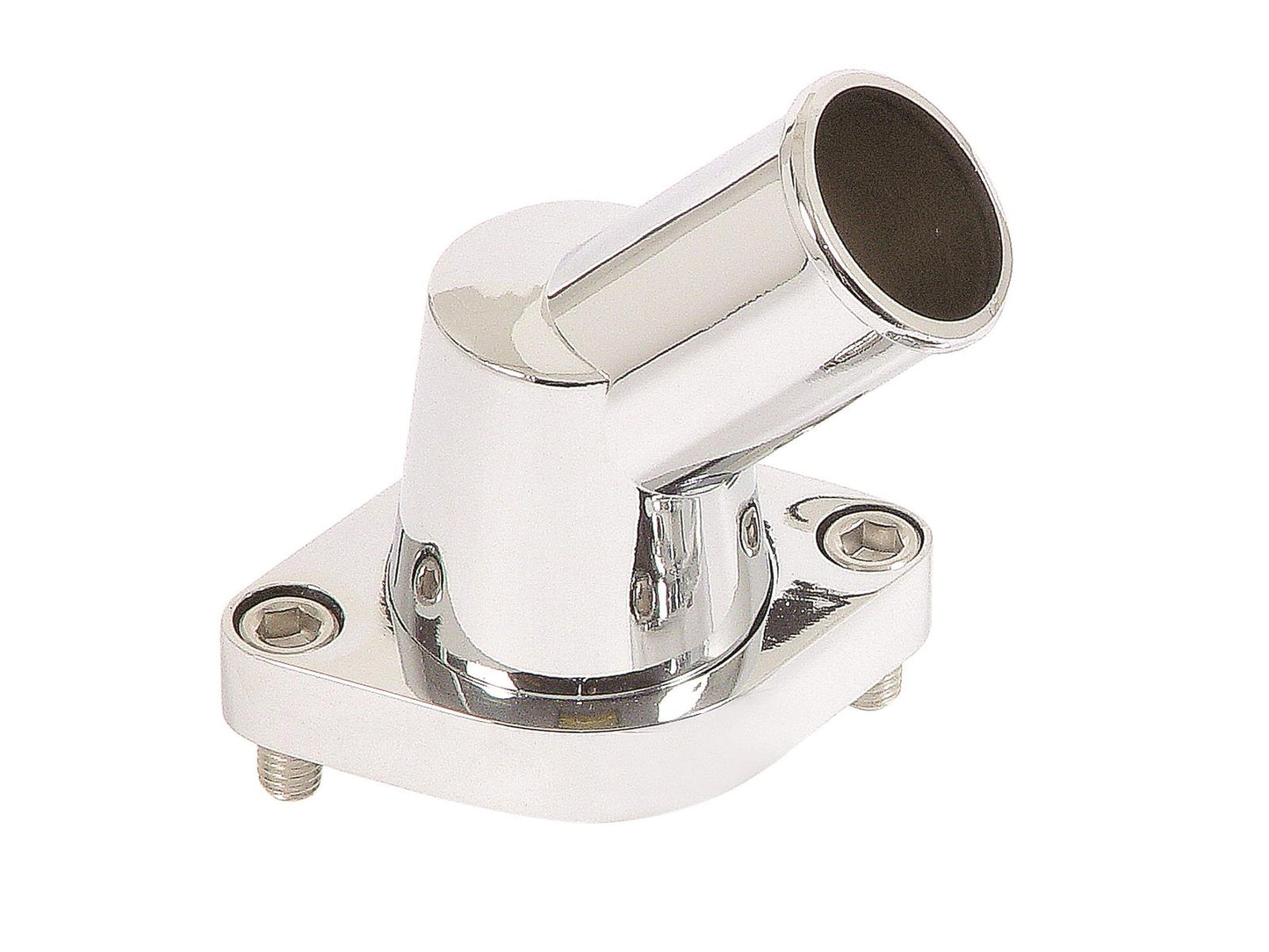 Mr Gasket MG9141G Chrome Alum Swvl Wtr Neck - 45