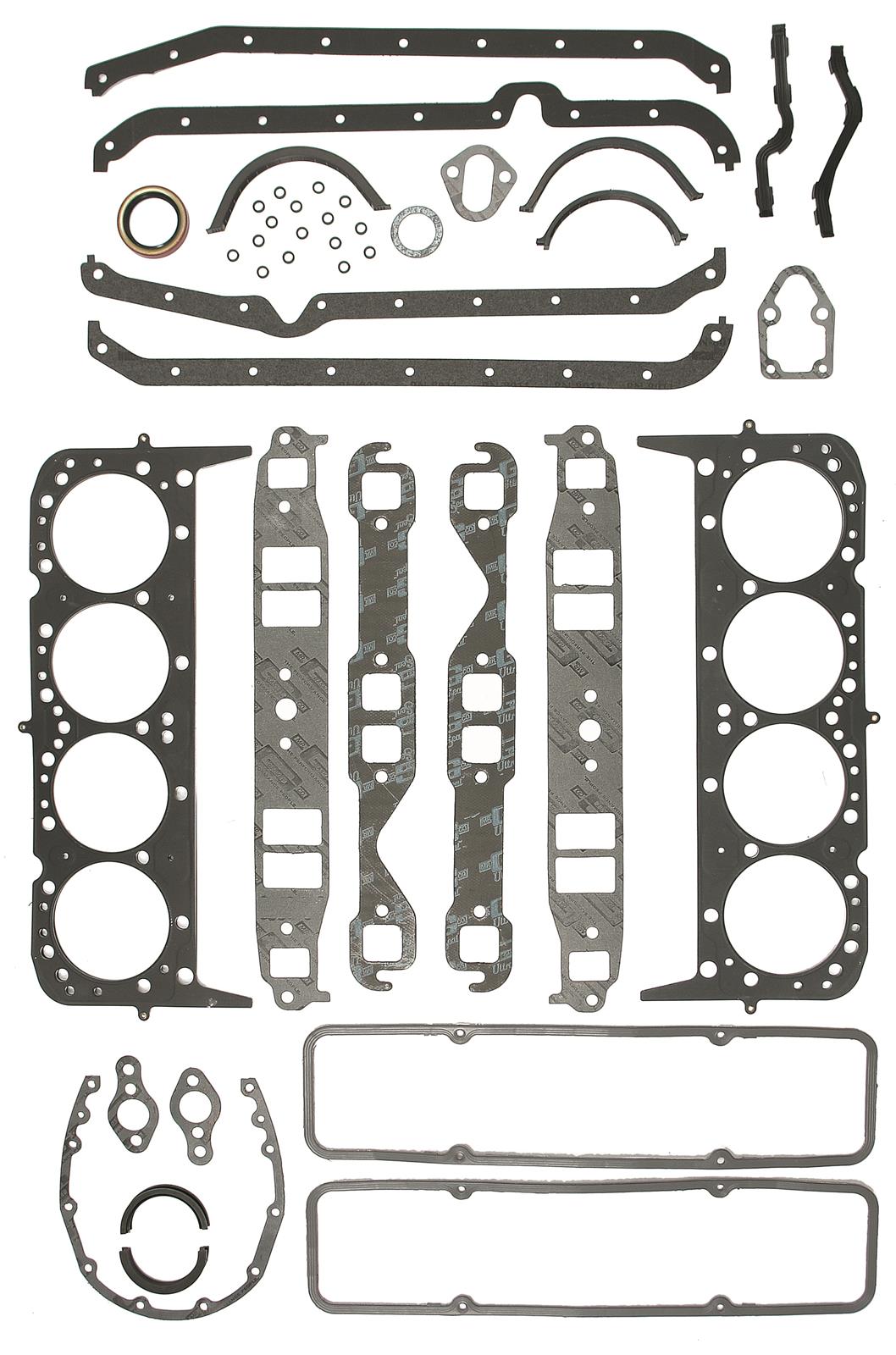 Mr Gasket MG6100G O/H Gasket Kit Mls Hg Chev SB 58-85