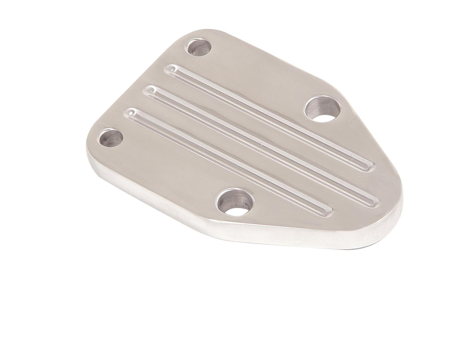 Mr Gasket MG9125G Pol Alum Fp B/O Plate For Chev SB