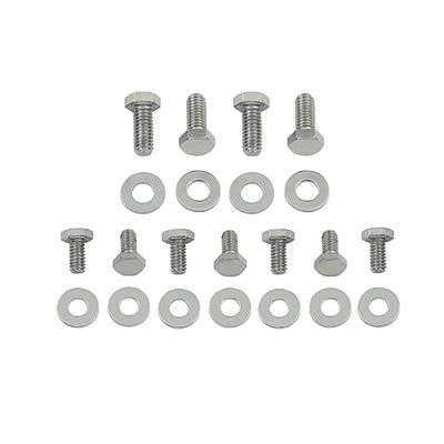 Mr Gasket MG5010 Chrome H-H Oil Pan Blts Ch