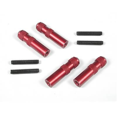 Mr Gasket MG5337 V.C.Hold Downs 2"Tall-Red