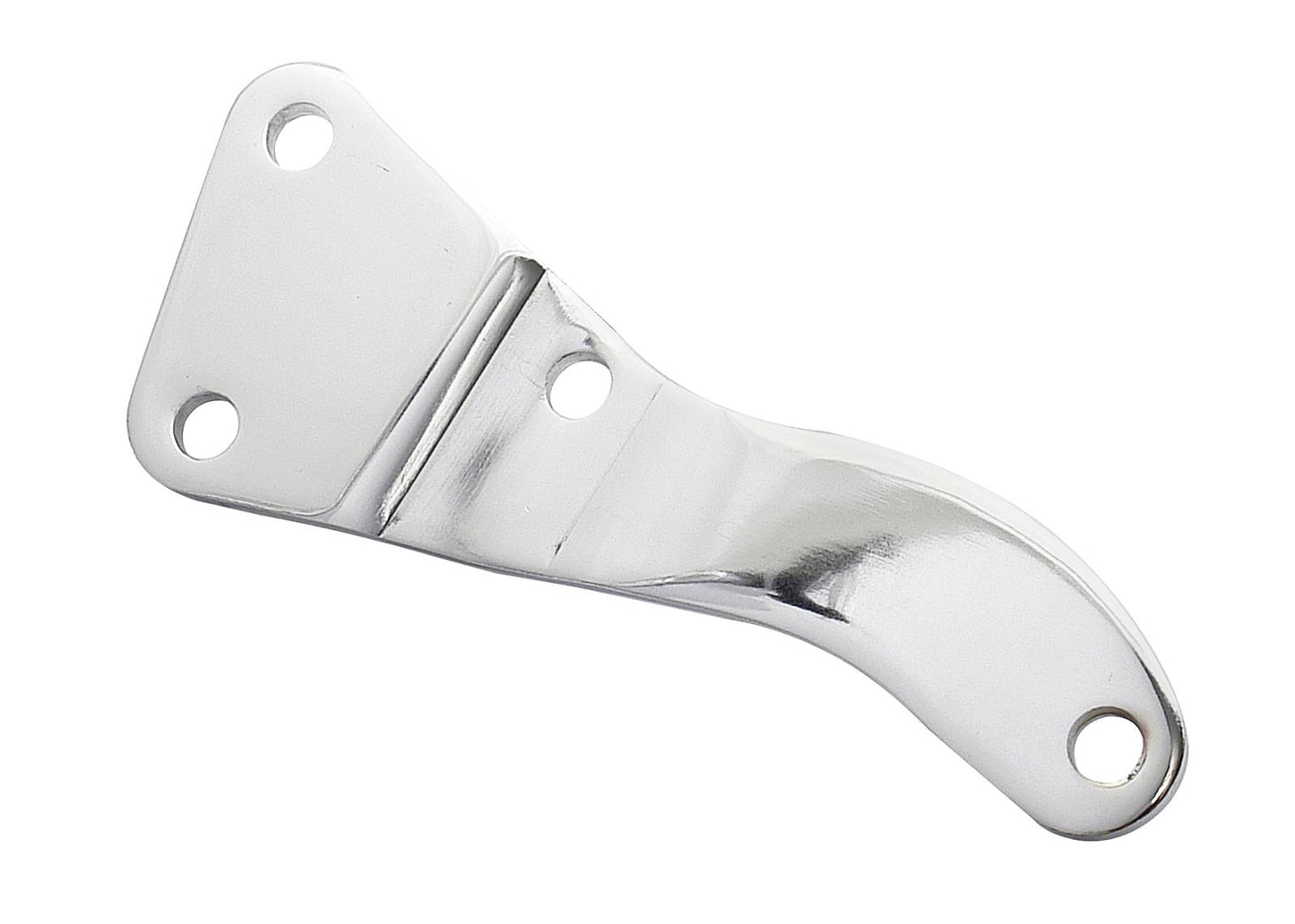 Mr Gasket MG4955 Chrome Lower Alt Brkt Chev BBhev