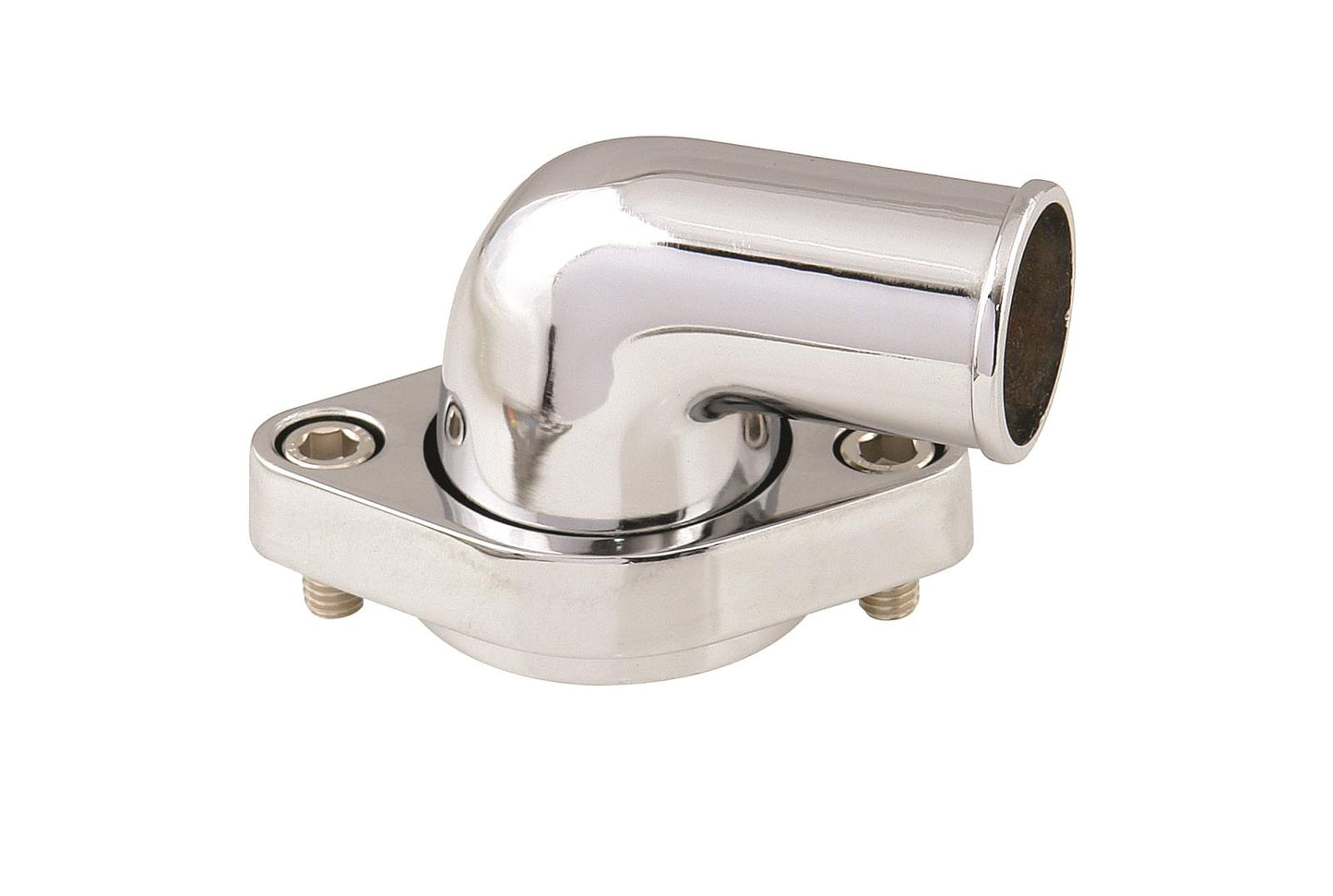 Mr Gasket MG9142G Chrome Alum Swvl Wtr Neck - 90