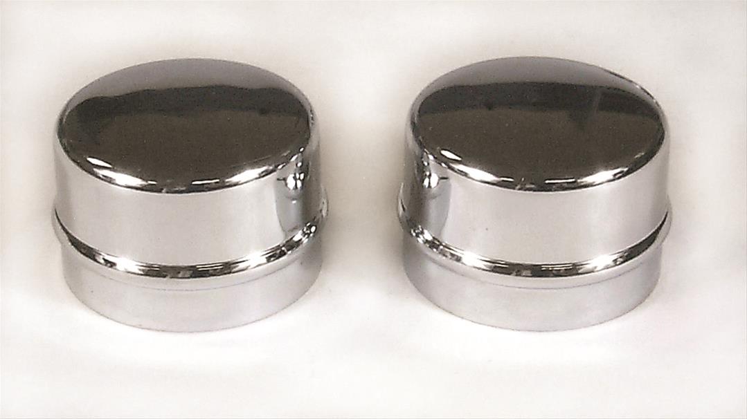 Mr Gasket MG2485 Chrome Dust Caps 1.790 Dia