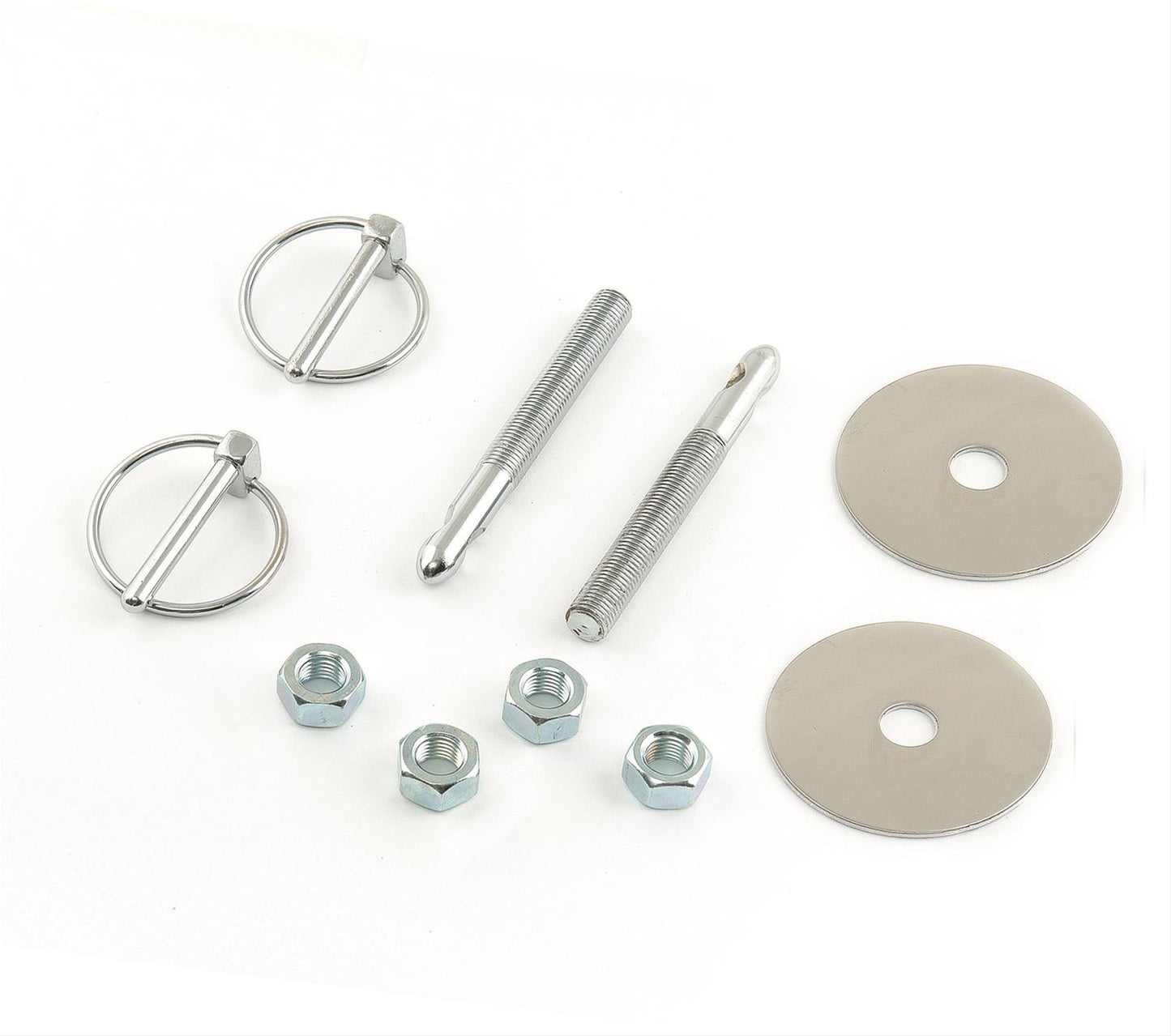 Mr Gasket MG1217 Hood Pin Kit W/Torsion Clips