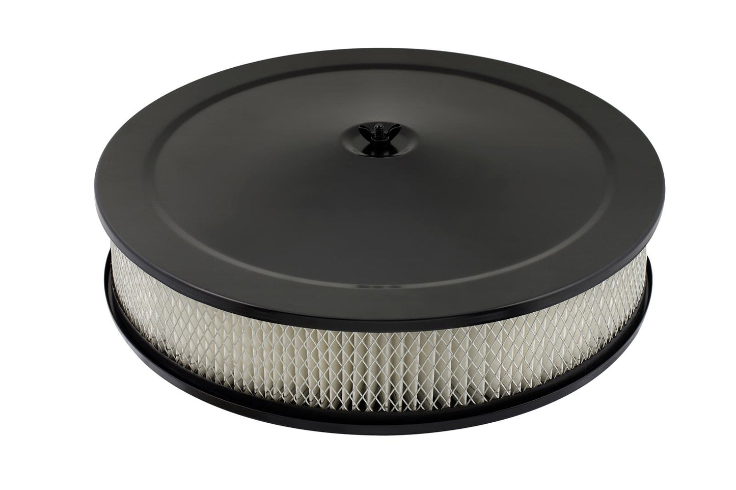 Mr Gasket MG9790BP Comp Air Cleaner 14" Flat Blk