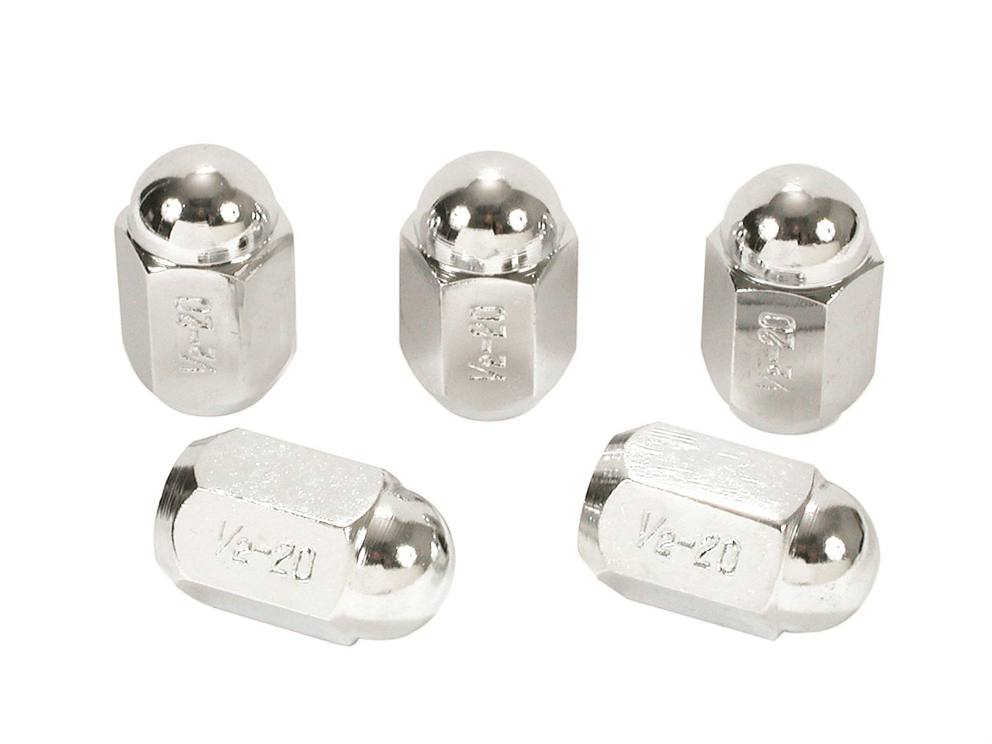 Mr Gasket MG1441 Wheel Nuts 1/2In.Rh Chrome