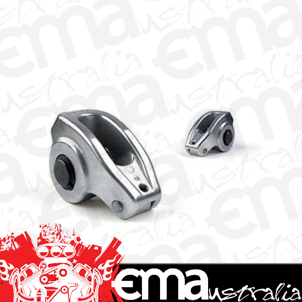 COMP Cams 17002-16 High Energy Aluminum 1.6 Ratio Roller Rocker Set for SBC 265-400 w/ 3/8" Stud