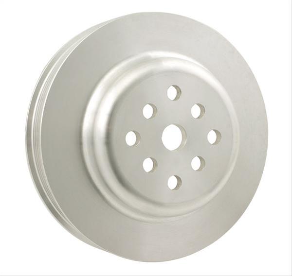 Mr Gasket MG8820 Pulley W/P Serpentine Chev SB Alum