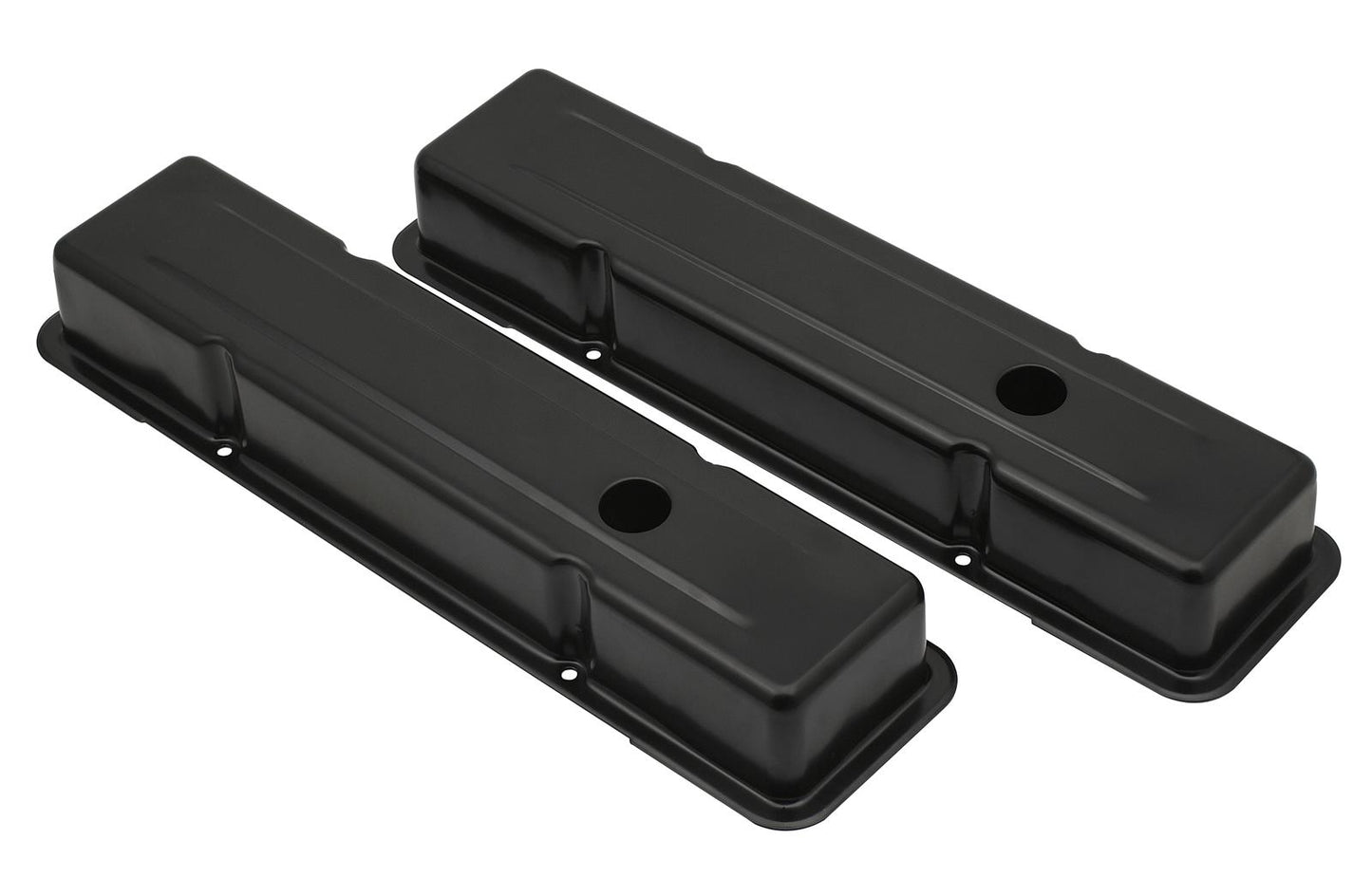 Mr Gasket MG9800BP Vlv Cvr Sb Chev Short Flat Blk