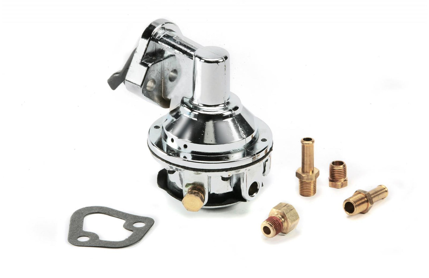 Mr Gasket MG7704 Fuel Pump-Chrome Bb Chev V8