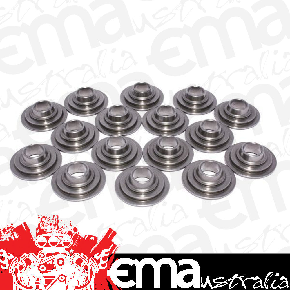 COMP Cams 1738-16 7 Degree Tool Steel Retainer Set of 16 for 7245 Dual Conical Springs
