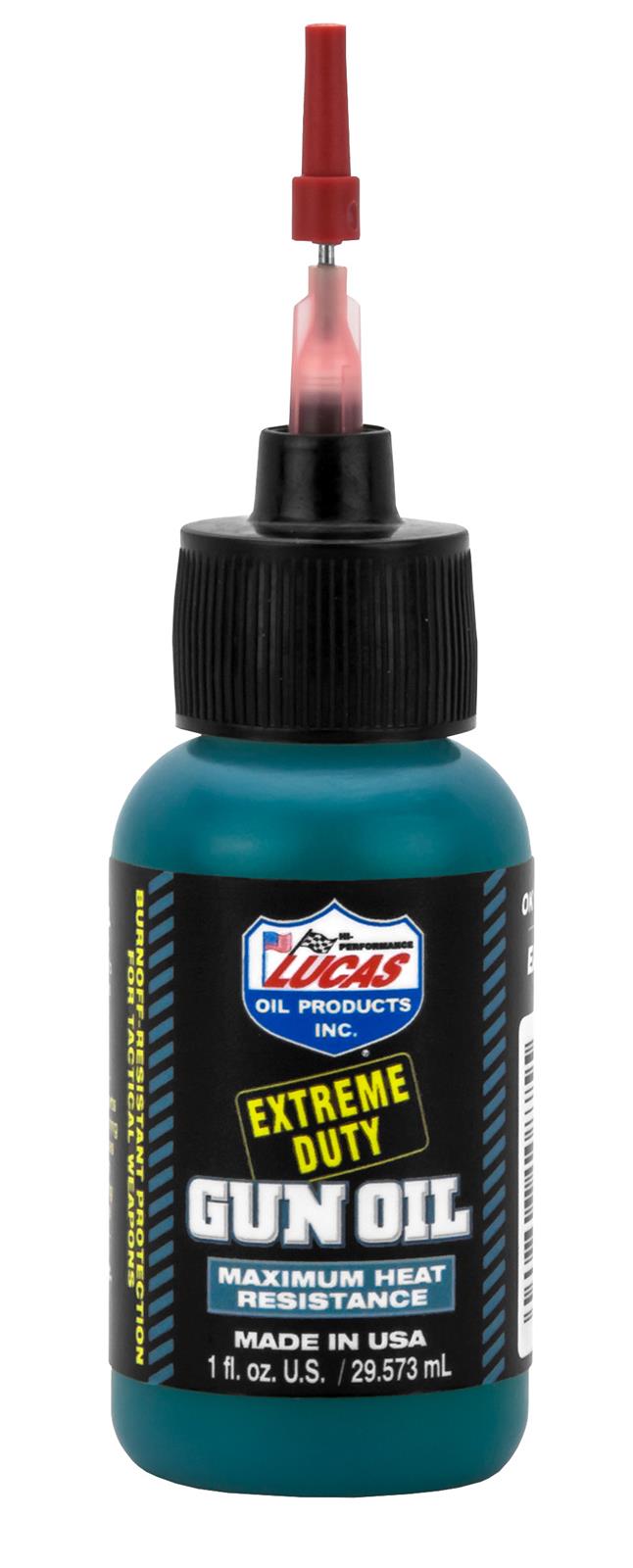 Lucas Oils LUS-10875 Extreme Duty Gun Oil - 1 oz - 20 case