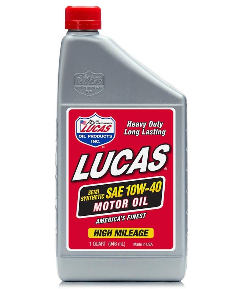 Lucas Oils LUS-10218 Semi-Synthetic SAE 10W-40 Motor Oil 5 Gallon Pail