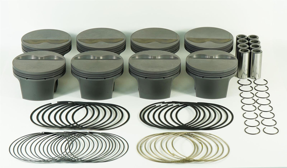 Mahle Motorsports MLE-930200300 Mahle forged Chev SB Flat top Incl 1 x 1 x 2mm Rings