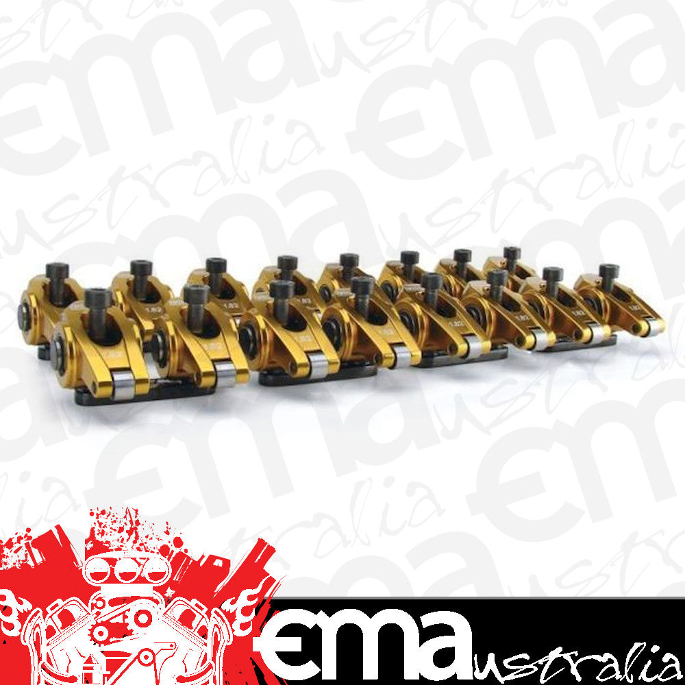 COMP Cams 19025-16 Ultra ARC Rocker Set w/ 1.82 Ratio for Pedestal Mount GM LS1, LS2, LS6