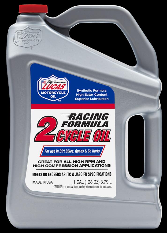 Lucas Oils LUS-10829 Racing 2-Cycle Oil 1 Gallon