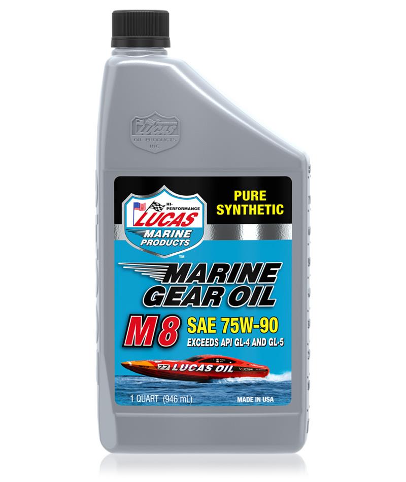 Lucas Oils LUS-10664 Marine Gear Oil M8 5 Gallon Pail
