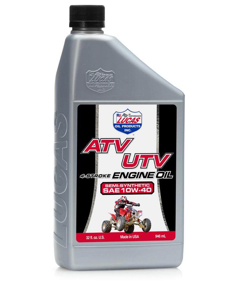 Lucas Oils LUS-10722 Semi-Synthetic SAE 10W-40 ATV Oil 5 Gallon Pail