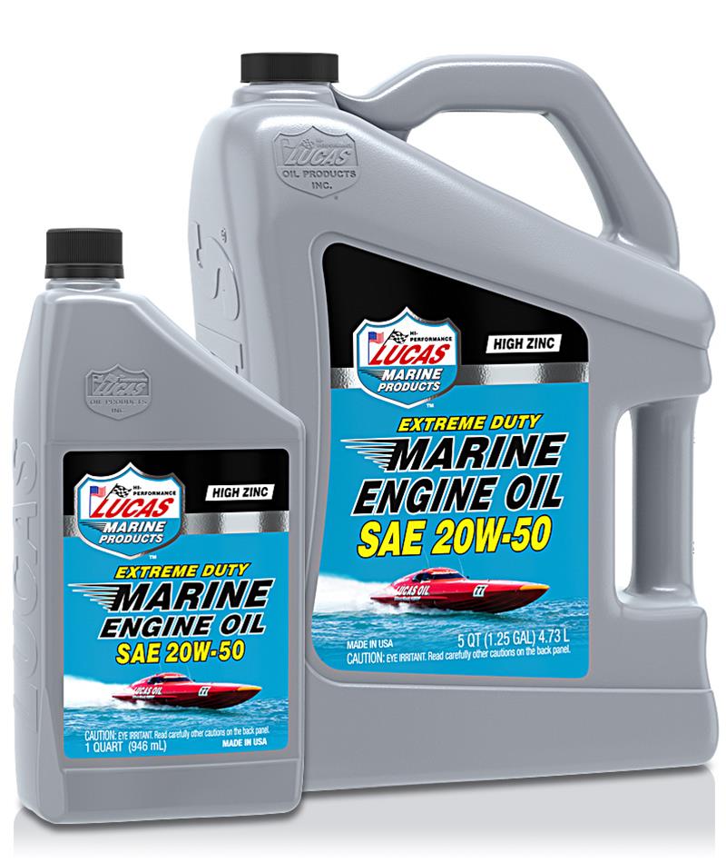 Lucas Oils LUS-10665 Marine SAE 20W-50 5 Gallon Pail