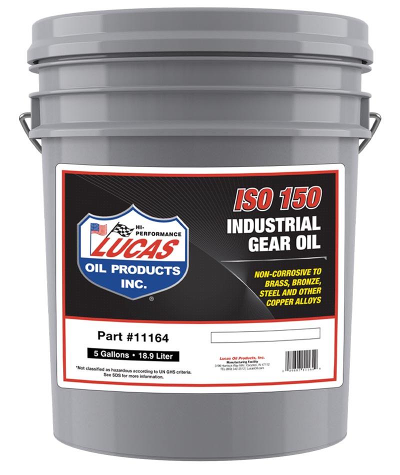 Lucas Oils LUS-11164 Industrial Gear Oil ISO 150 5 Gallon Pail