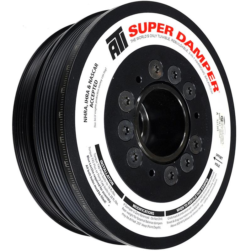 ATI Performance ATI917266 Products SFI Super Harmonic Balancer GM 6.0Ls3 VE Vf 7.53" STD Od