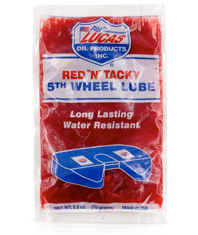 Lucas Oils LUS-10676 Red "N" Tacky 5th Wheel Grease 191 2.5 Ounce