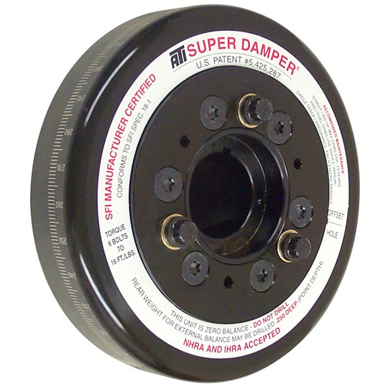 ATI Performance ATI917621 Products SFI Super Harmonic Balancer Ford 460 6.325" OD Intl Balanc