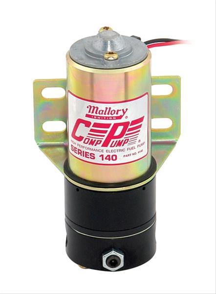 Mallory Ignition MA4150A *Elec Fuel Pump 140 Gph Alcoho Alcohol/Methanol Applications
