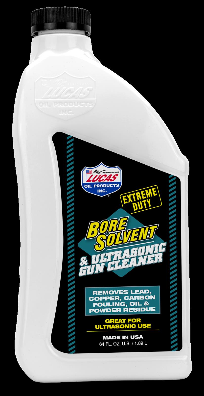 Lucas Oils LUS-10909 Extreme Duty Bore SolVent - 64 oz - 6 case