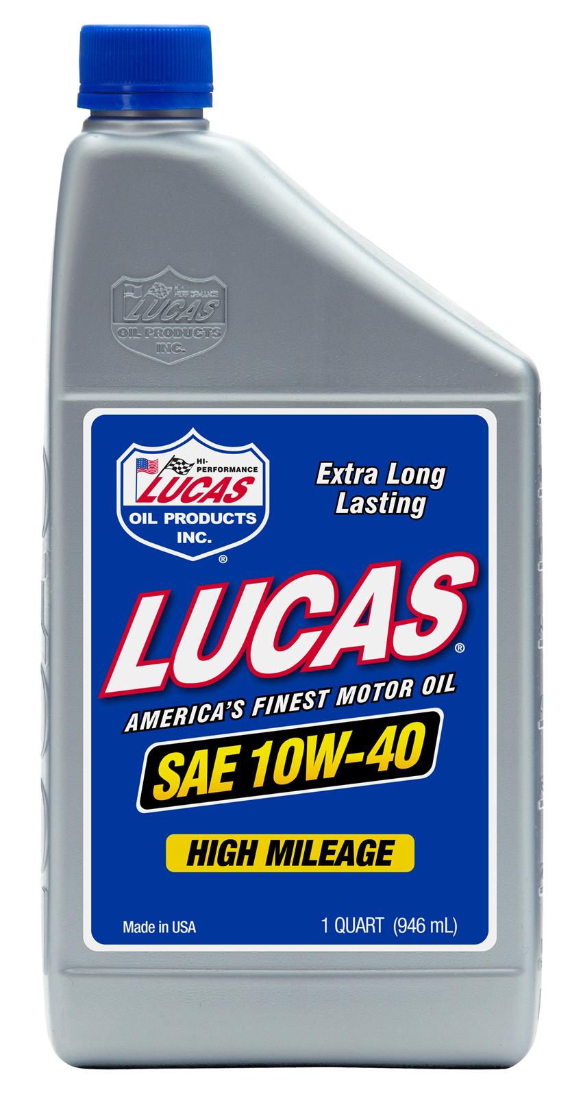 Lucas Oils LUS-10275 SAE 10W-40 API SN Plus Motor Oil 1 Quart