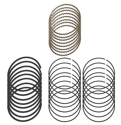 Hastings HSN-2M4860030 4 Moly Rings Shallow top/Oil I-4.000-0.030-1.5-1.5-3 (RS6204030ML8H)