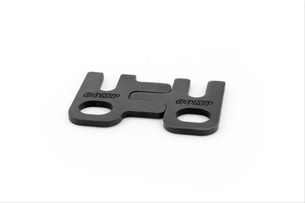 COMP Cams 4835-1 Flat 2 Piece Adjustable Guide Plate for SBC/289-351W w/ 5/16" Pushrod 7/16" Stud