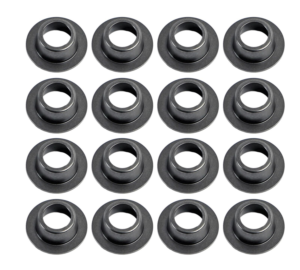 COMP Cams 1756-16 10 Degree Tool Steel Retainer Set of 16 for All Valves w/ 26056 Springs