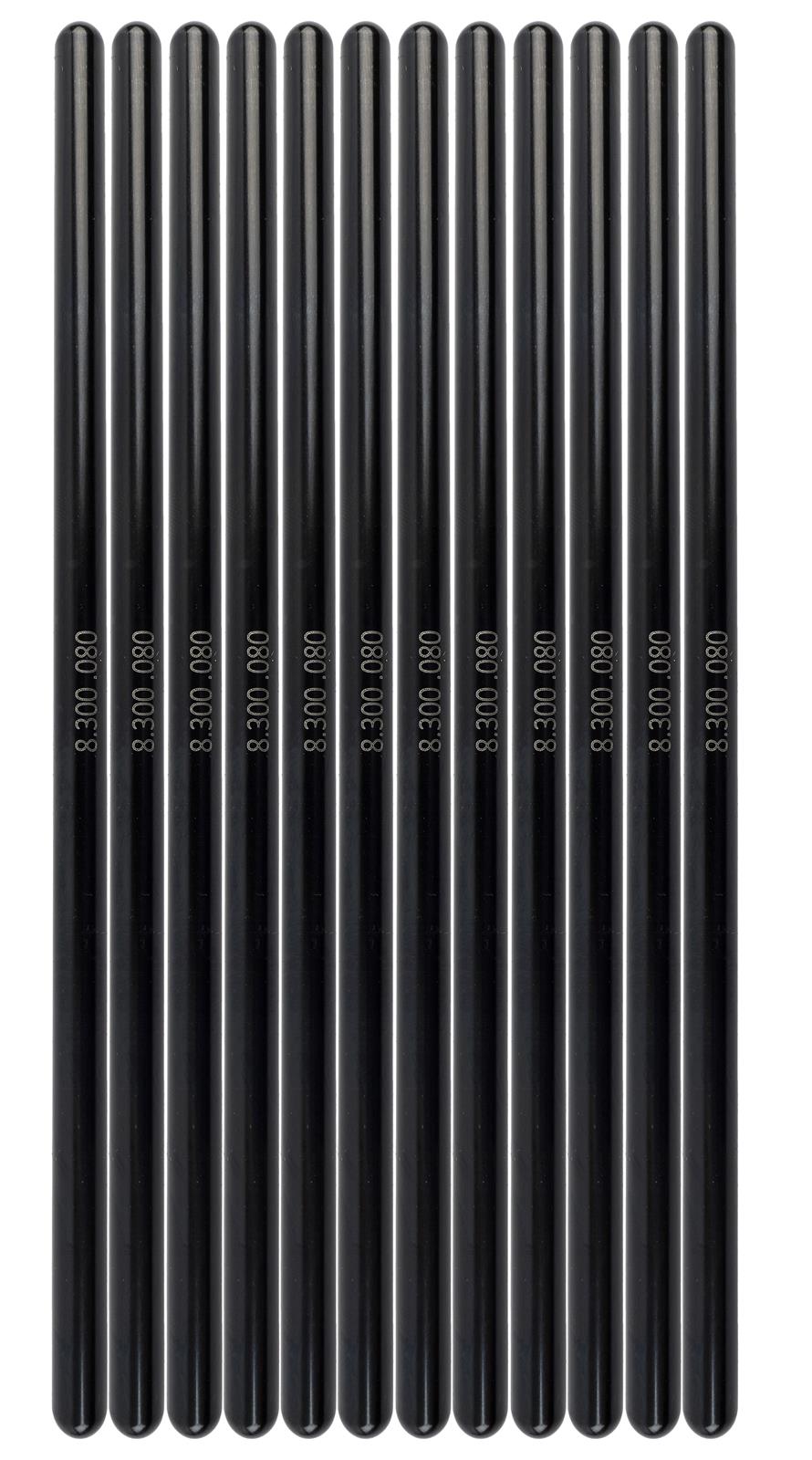 COMP Cams 7971-12 Hi-Tech 8.300" Long, .080" Wall, 5/16" Diameter Pushrod Set of 12