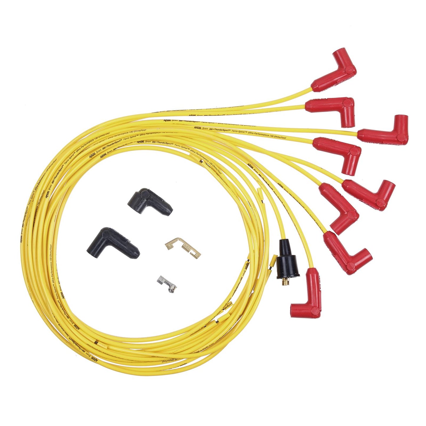 Accel AC7541Y 5mm Thundersport Uni V8 Yellow