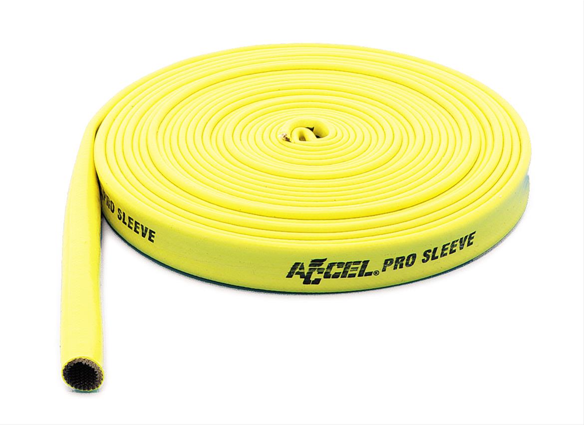 Accel AC170071 Pro Sleeve Yellow 8.8mm 25Ft